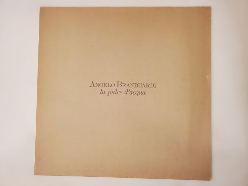 Angelo Branduardi La pulce d'acqua vinyl record